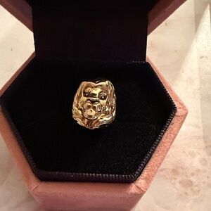 Pandora Gold Mufasa Charm